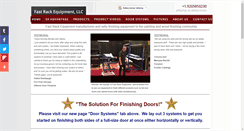 Desktop Screenshot of fastrackequipment.com