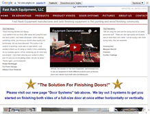 Tablet Screenshot of fastrackequipment.com